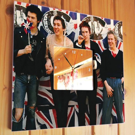 Часы с рисунком Sex Pistols